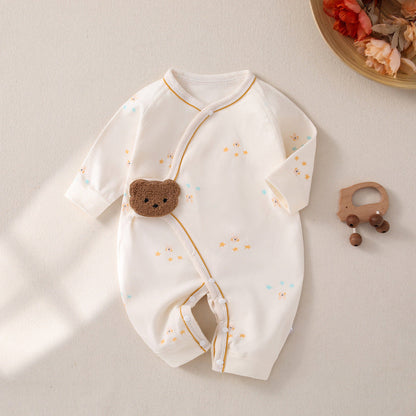 Newborn Jumpsuit Baby Butterfly Clothes Boneless Romper