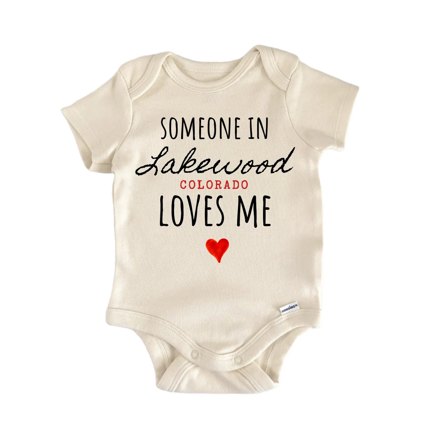 Lakewood Colorado Baby Gift Baby Bodysuit