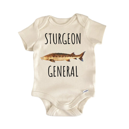 Lake Sturgeon Fish Freshwater Fishing Baby Gift Baby Bodysuit