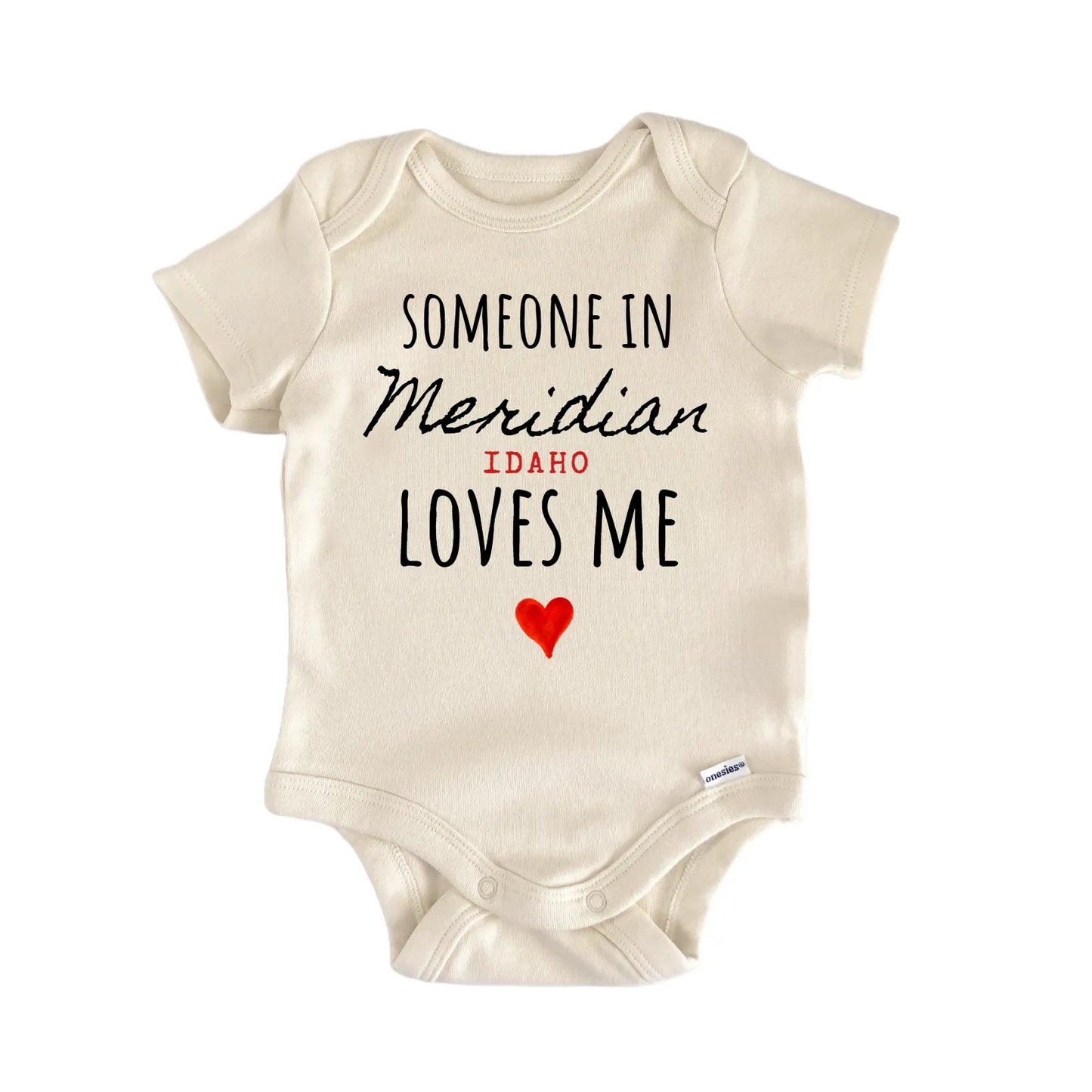 Meridian Idaho Baby Gift Baby Bodysuit