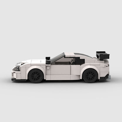 Building Blocks Suitable For Japanese GTR Sports Car Series Boys 8 Grids