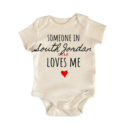 South Jordan Utah Baby Gift Baby Bodysuit