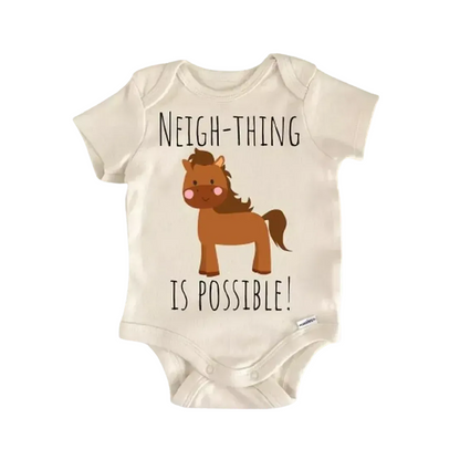 Horse Equestrian Newborn Baby Onesie® Onesie®