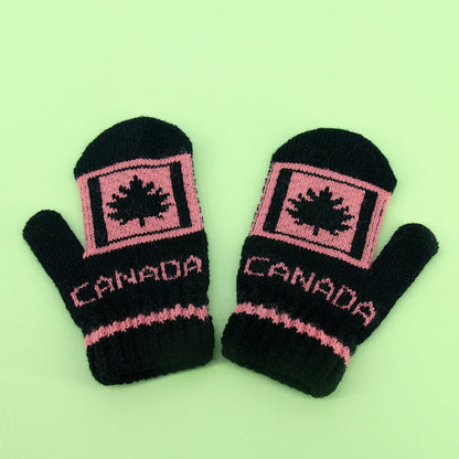 Winter Children's Woolen Gloves For Warmth