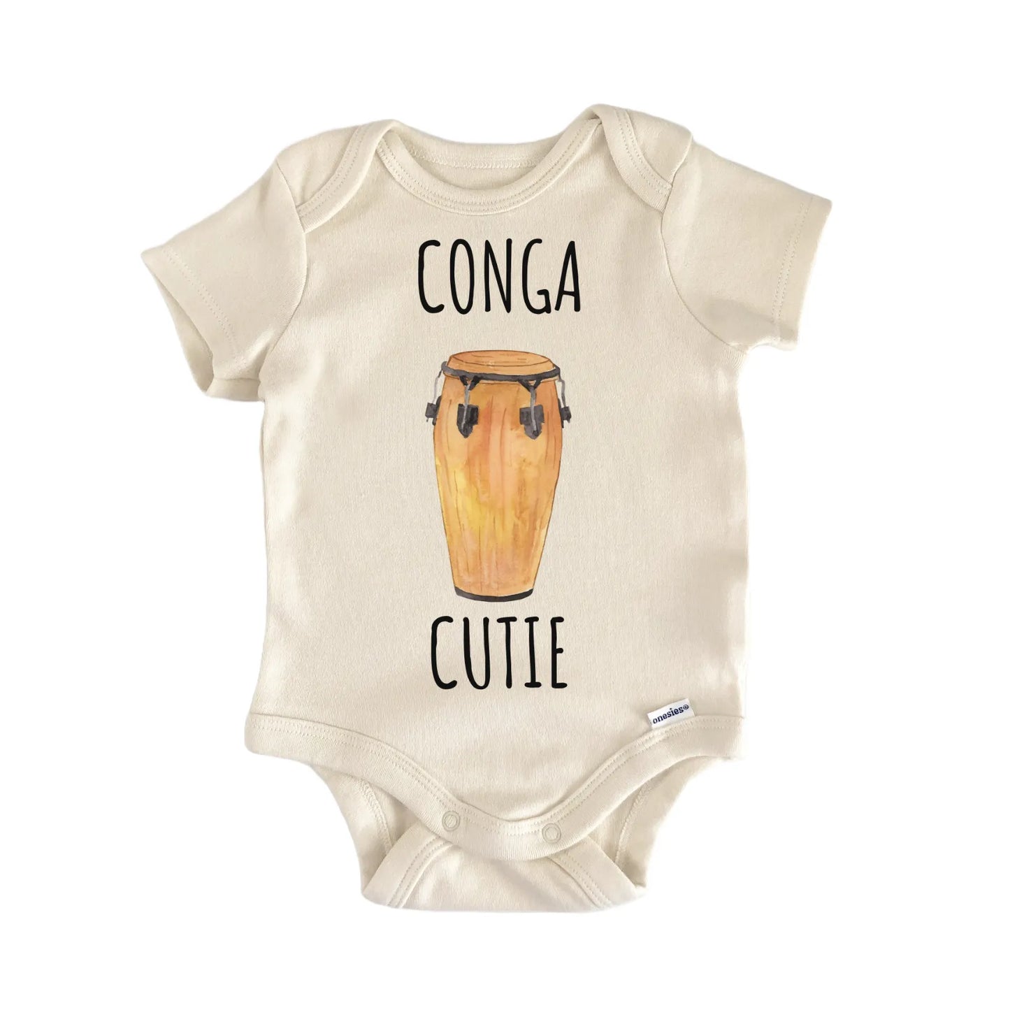 Conga Drummer Baby Gift Baby Bodysuit