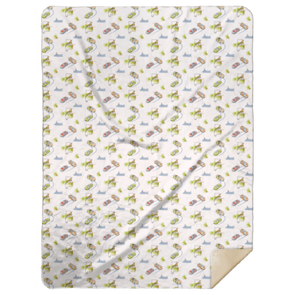 Alabama Plush Throw Blanket 60x80 Soft Hometown Home Accent