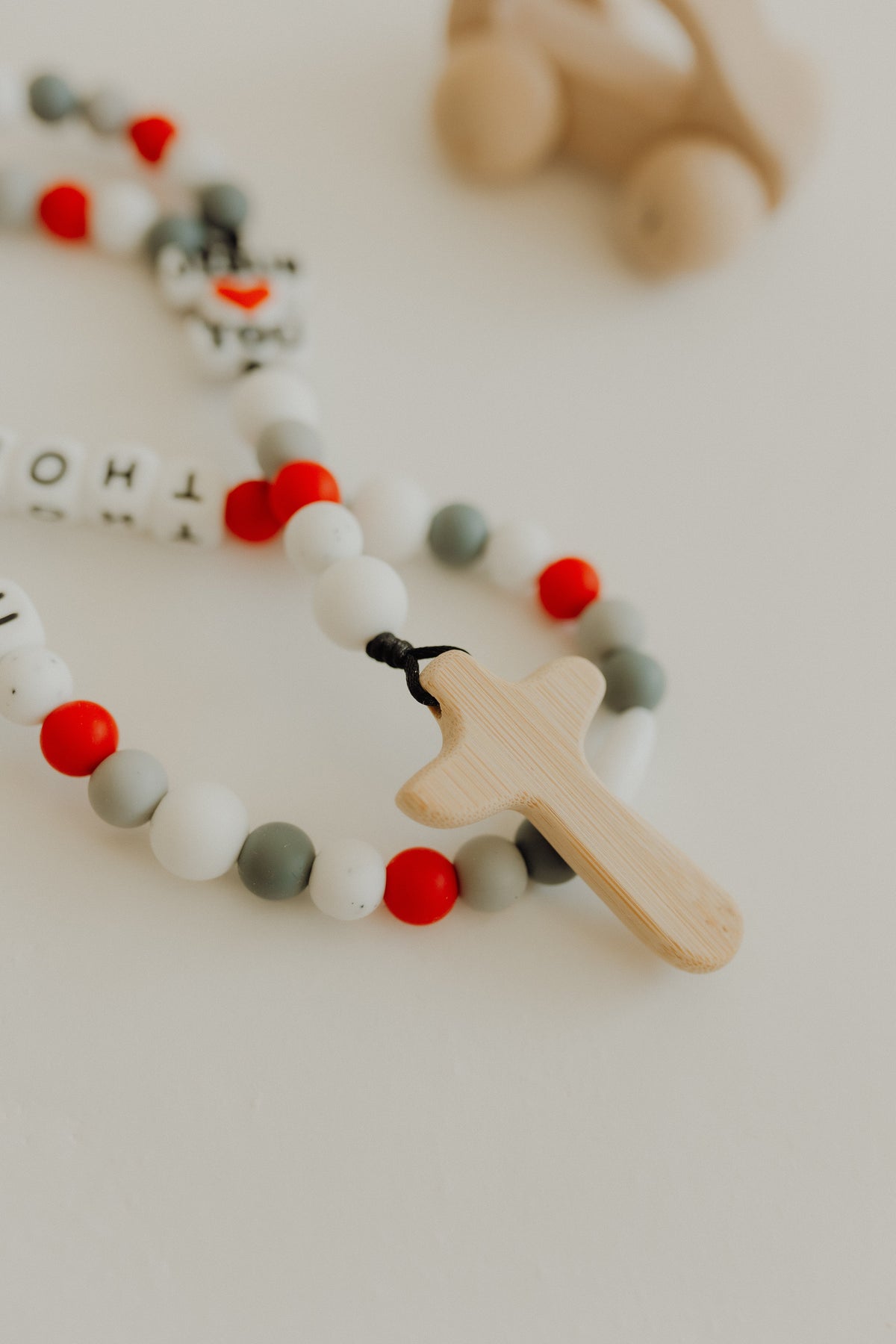 Jesus Loves You | Custom Baby Rosary