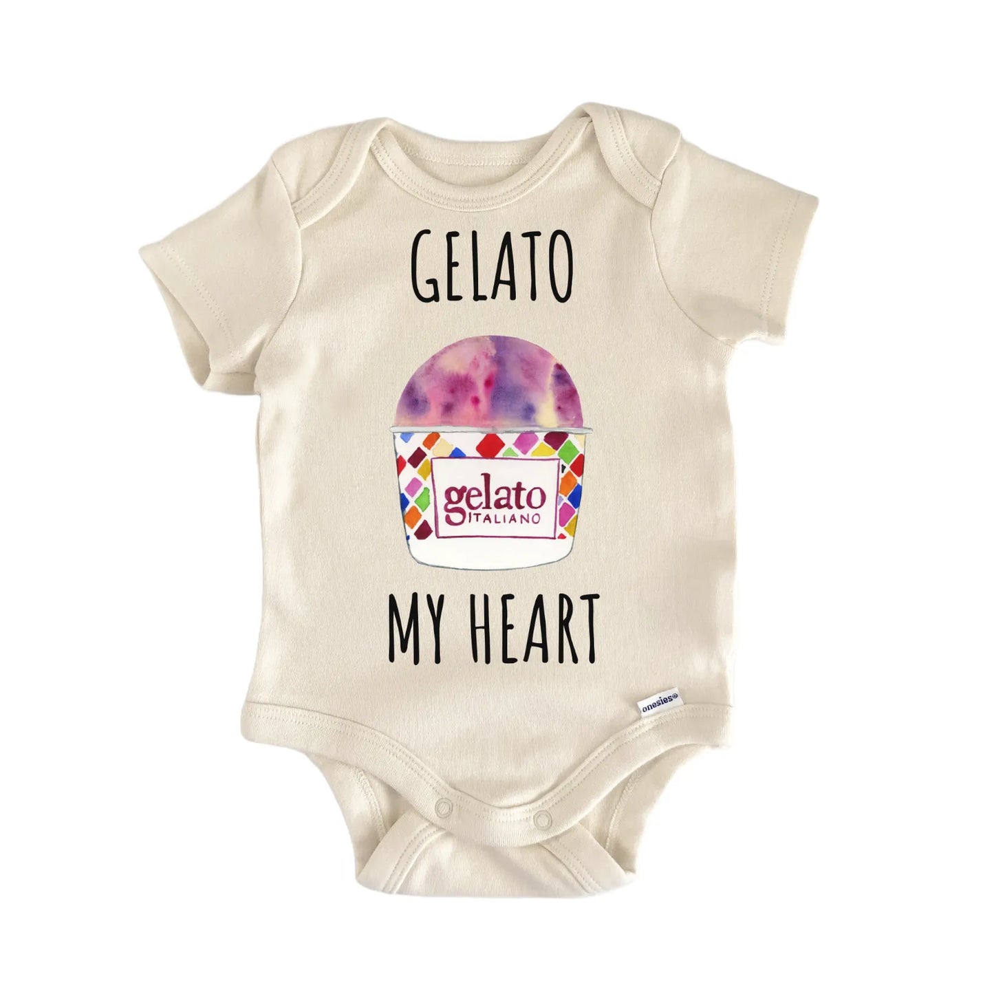 Italian Gelato Baby Gift Baby Bodysuit