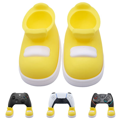 2PCS Shoe-Shaped Game Controller Stand, 3D Printed Gaming Controller Holder, Cute Desktop Display Stand For Game Room Desk Accessories