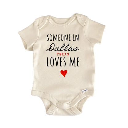 Dallas Texas Baby Gift Baby Bodysuit