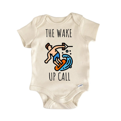Wakeboarding Wakeboard Water Boat Baby Gift Baby Bodysuit