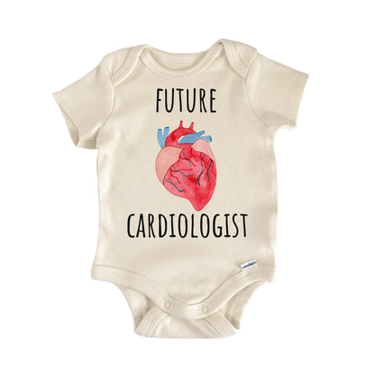 Cardiologist Heart Doctor Baby Gift Baby Bodysuit