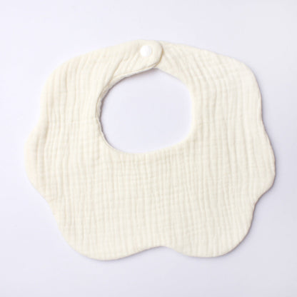 Infant And Toddler Supplies Candy-Colored Gauze Lace Bib