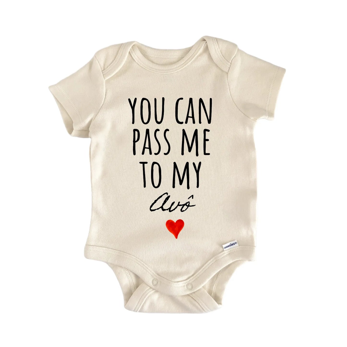 Avó Announcement Baby Gift Baby Bodysuit
