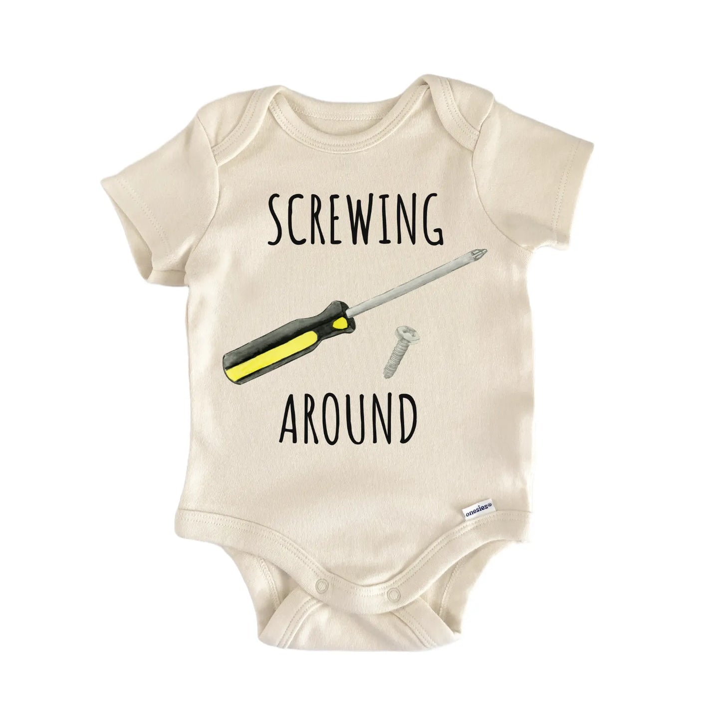 Handyman Tool Screw Mechanic Baby Gift Baby Bodysuit