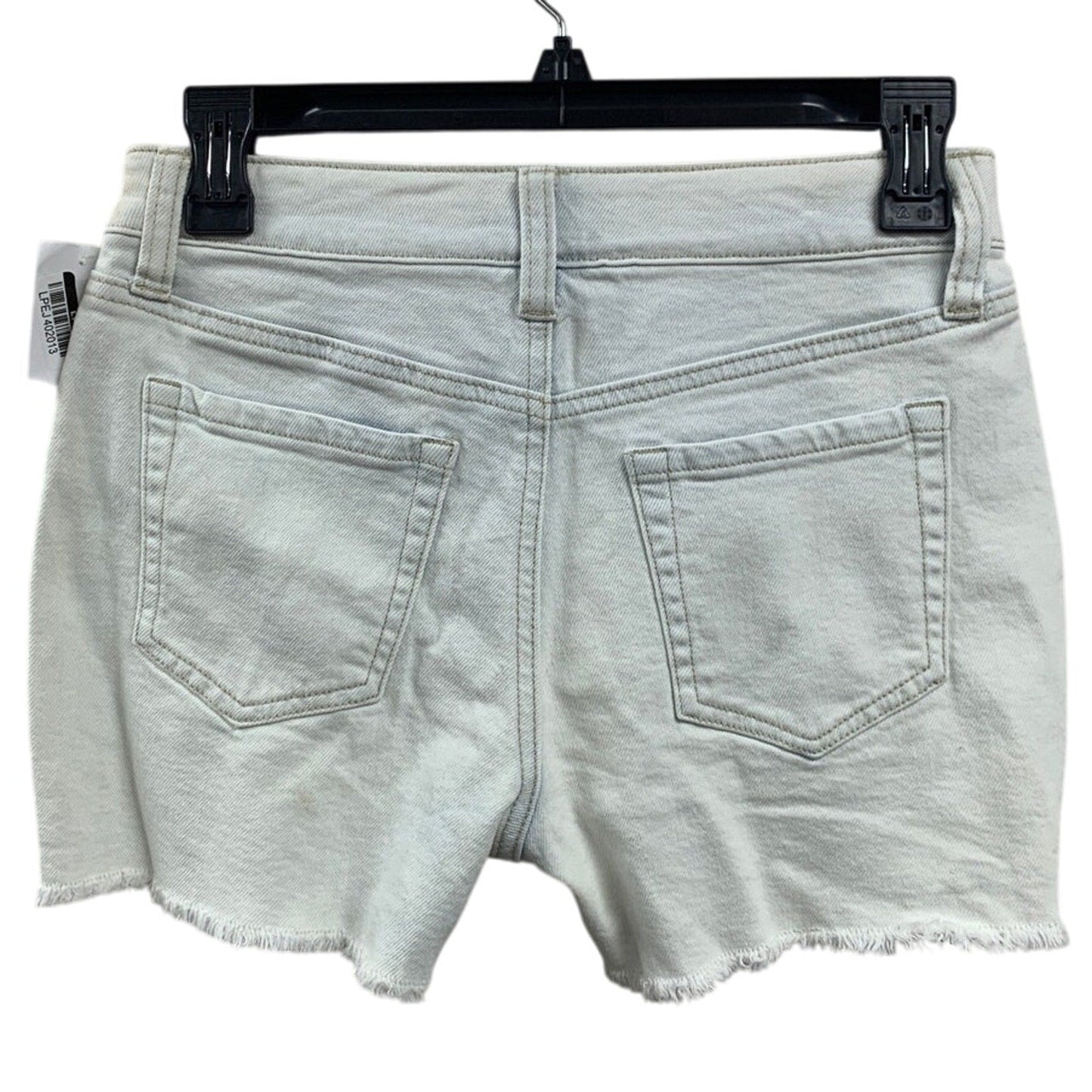 New Art Class Girls Large 10/12 Adjustable Waist Distressed Bleached Jean Shorts