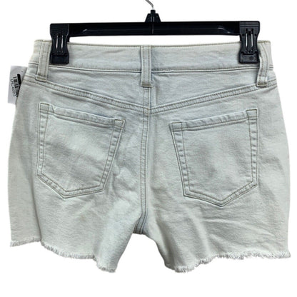 New Art Class Girls Large 10/12 Adjustable Waist Distressed Bleached Jean Shorts