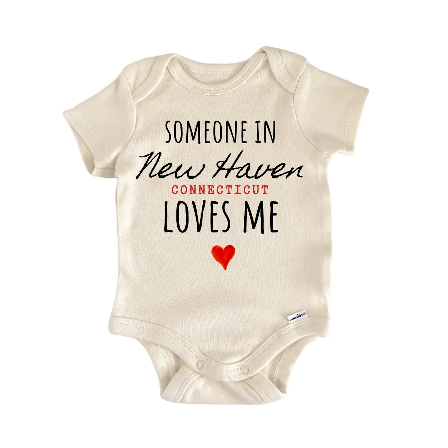 New Haven Connecticut Baby Gift Baby Bodysuit