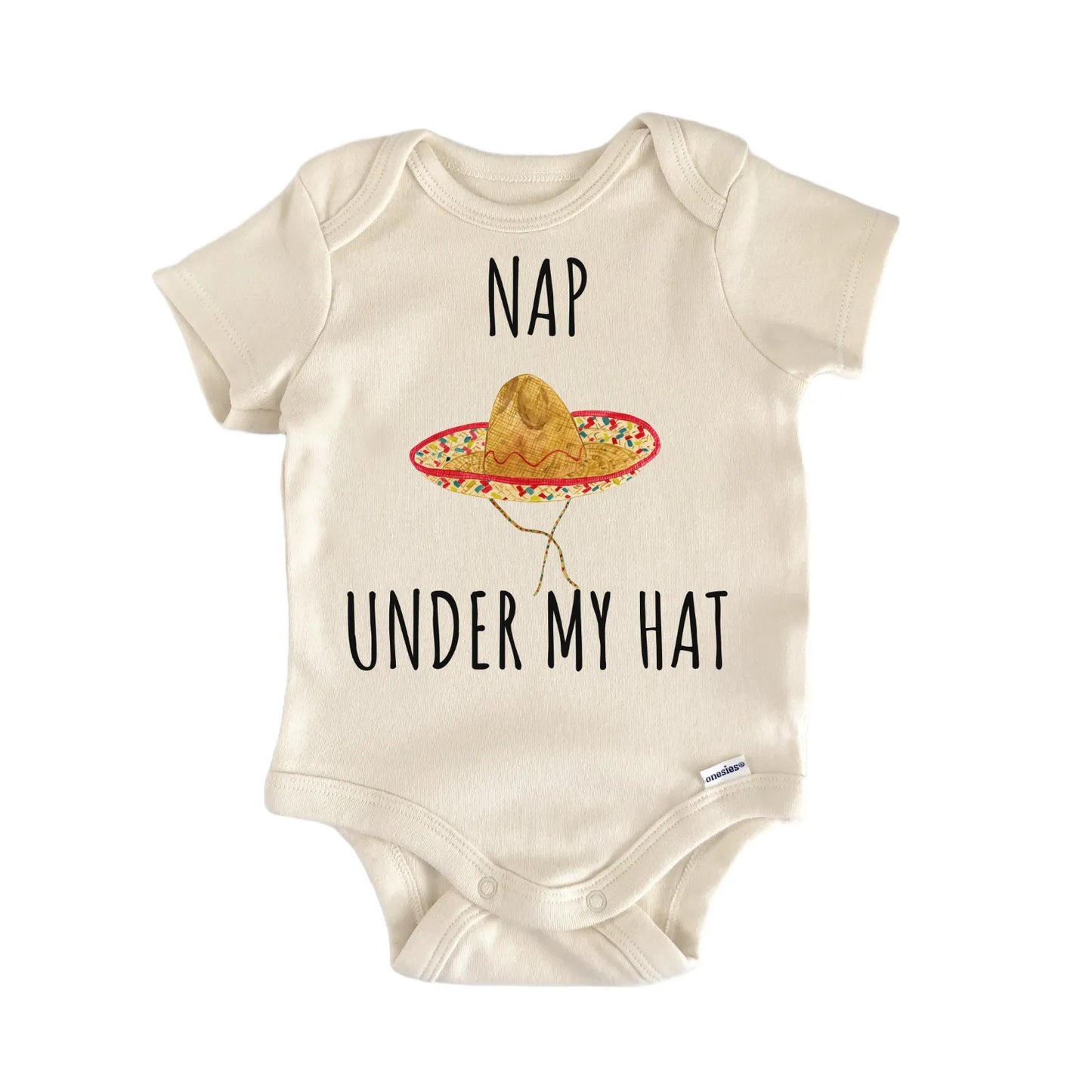 Sombrero Mexican Hat Fiesta Cinco Baby Gift Baby Bodysuit