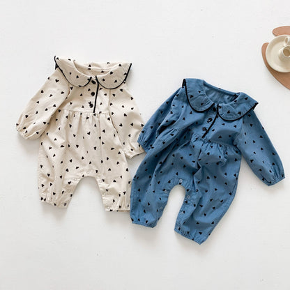 Baby Onesie Autumn Corduroy Baby Suit
