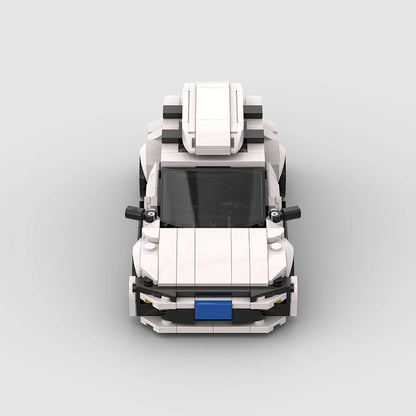 Small Particle Moc City Vehicle Race Model Puzzle