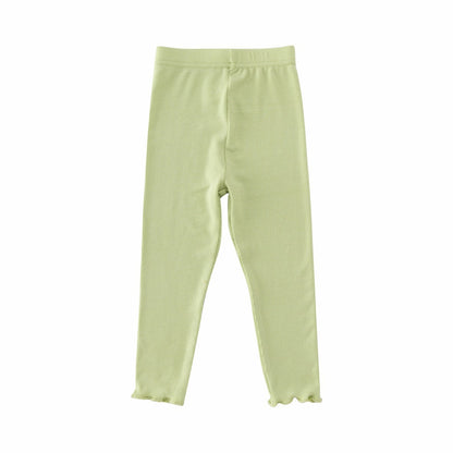 Girls' Leggings Elastic Multi Color