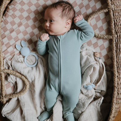 Organic Cotton Muslin Swaddle Blanket