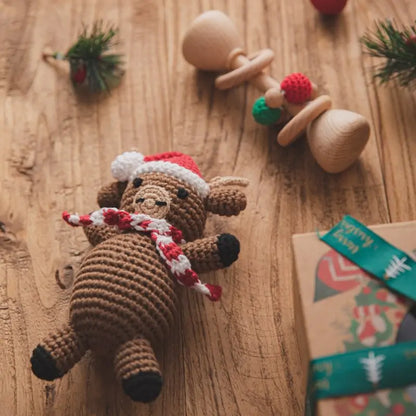 Baby Christmas Rattles Toys - # BAGE81110002