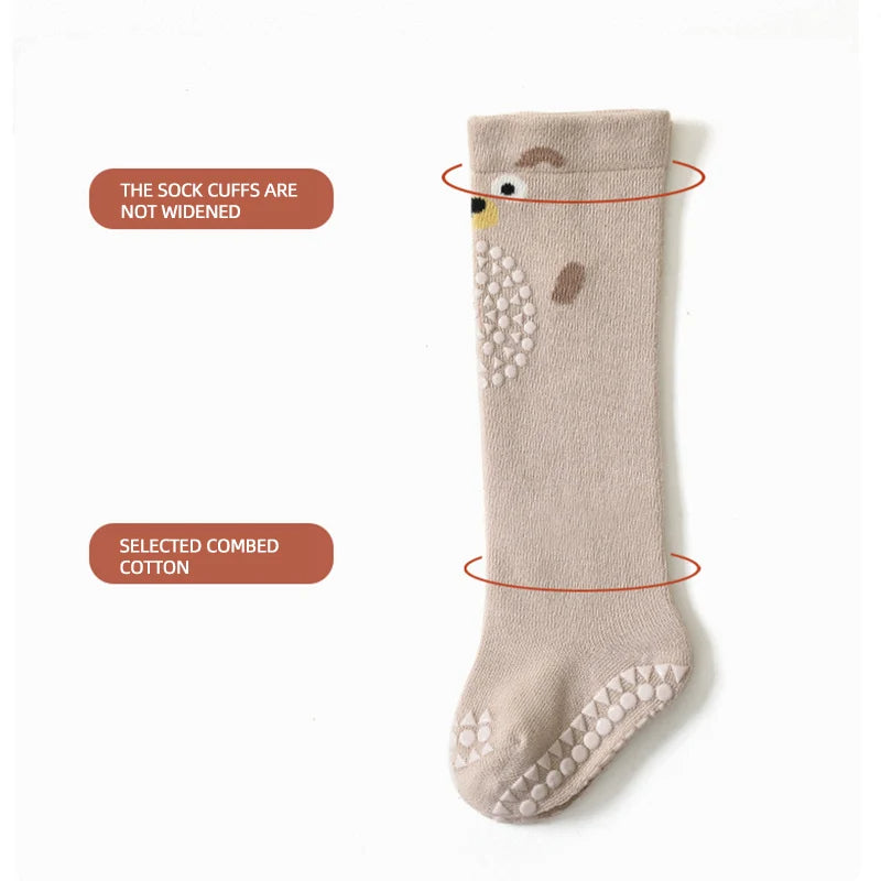 Baby Knee Non-Slip Floor Socks - # BAGE71210001