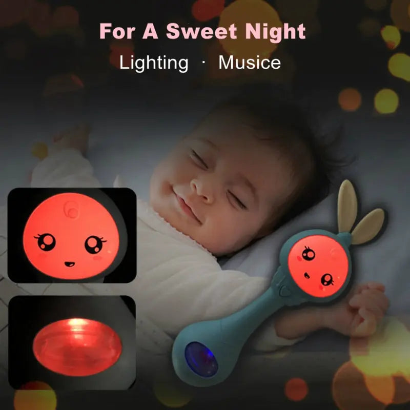 Baby Music Flashing Rattle - # BAGE81110005