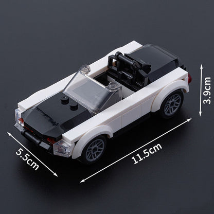 A Tesla Toy Car Piece-together Model Benefits Intelligence