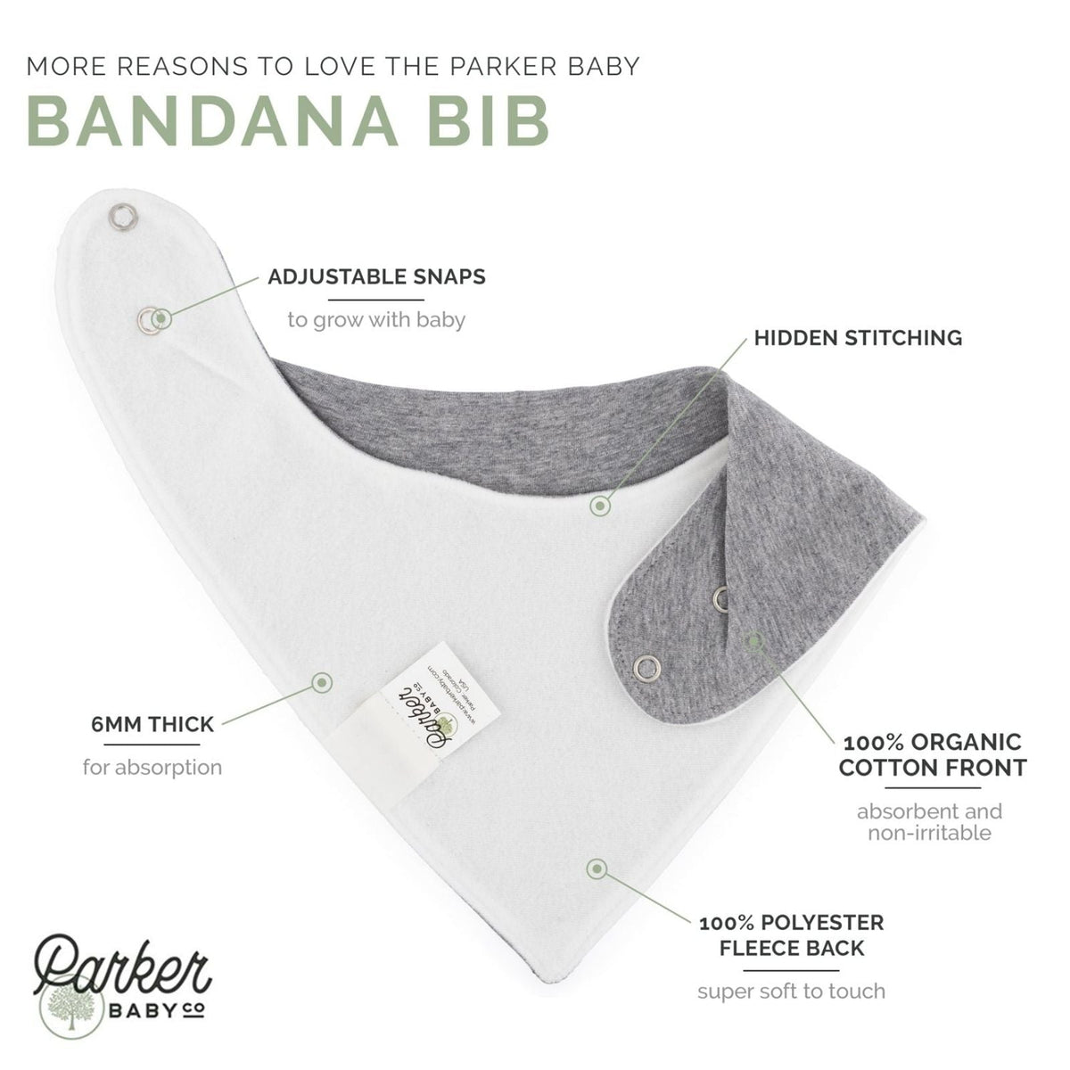 Parker Bandana Bib Set