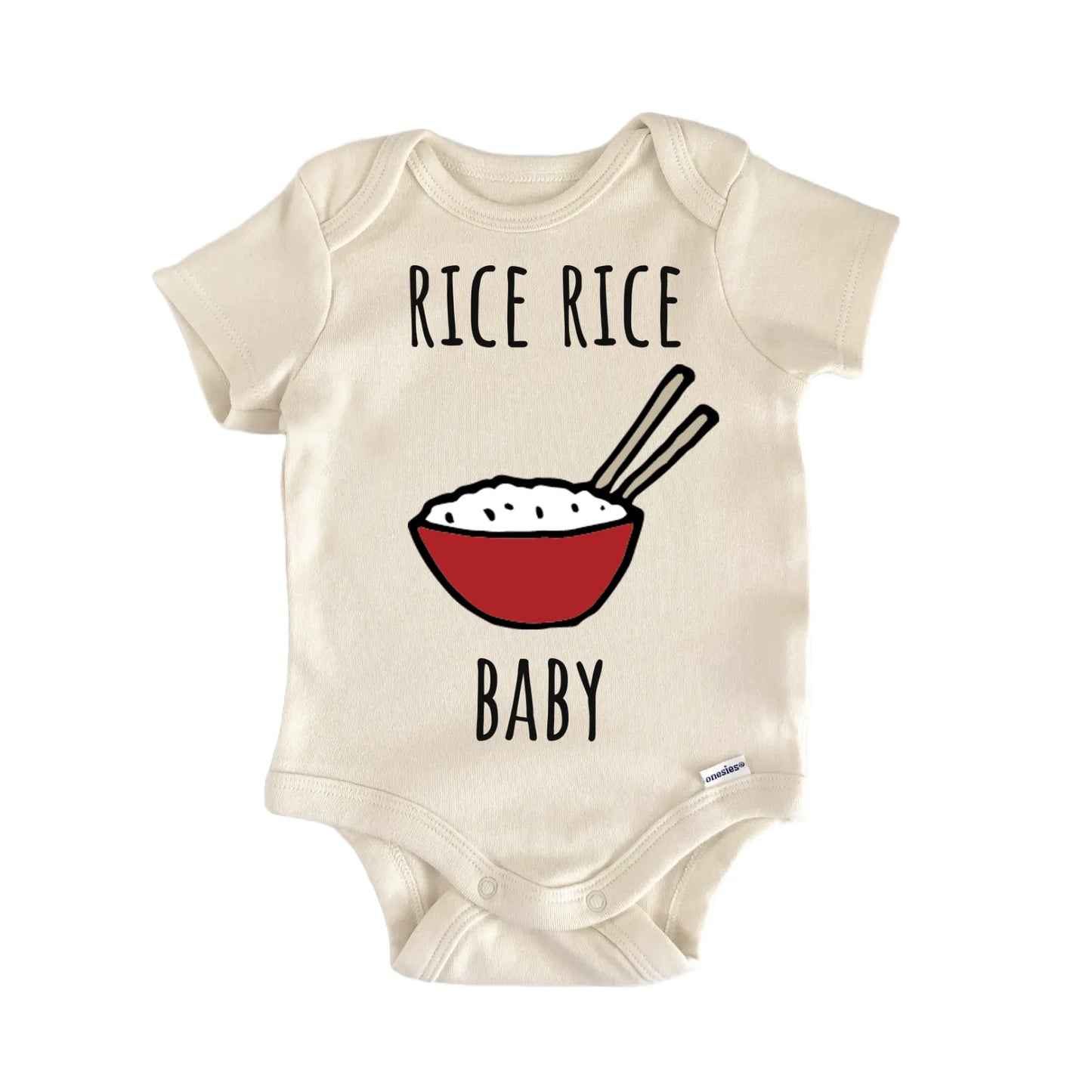 Rice Baby Chinese Food Infant Gift Baby Bodysuit