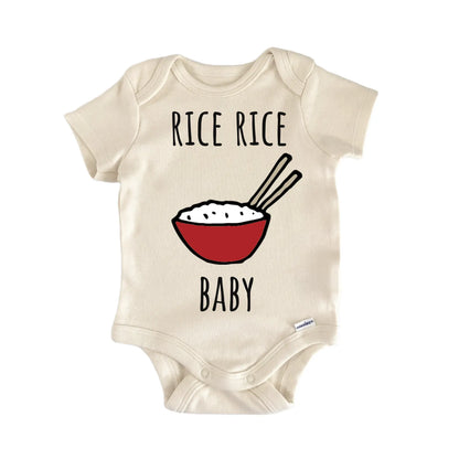 Rice Baby Chinese Food Infant Gift Baby Bodysuit