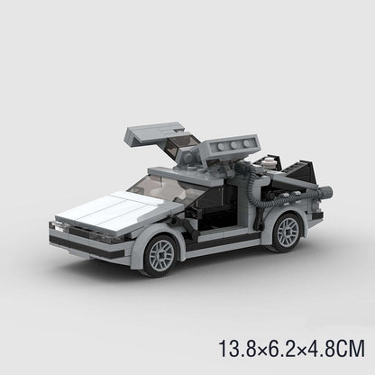 A Tesla Toy Car Piece-together Model Benefits Intelligence