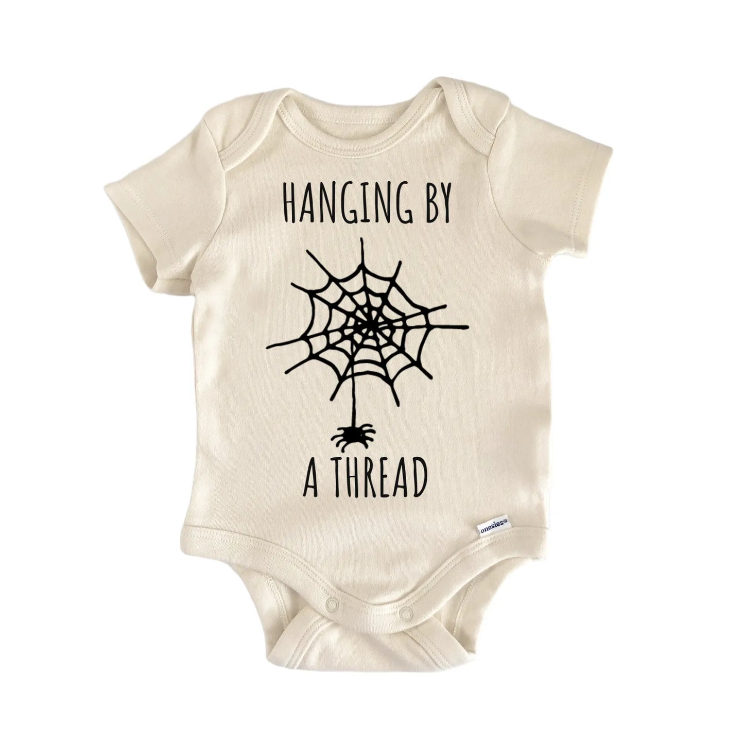 Spider Thread Pun Insect Bug Baby Gift Baby Bodysuit