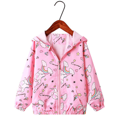 Korean-style Childrens Clothing Girls Outerwear New Autumn Coats
