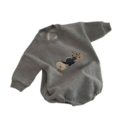 Ins Infant Toddler Korean Style Winter Clothes Jumpsuit