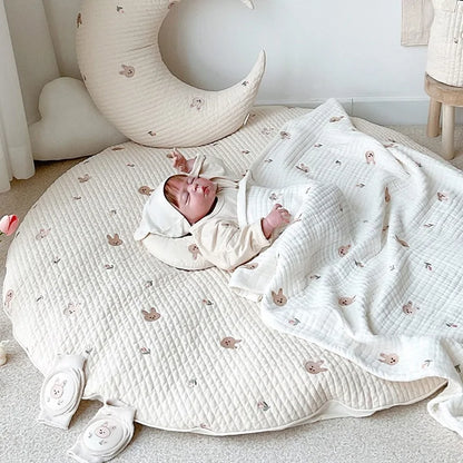 Bear Embroidery Baby Mat - # BAGE81710001