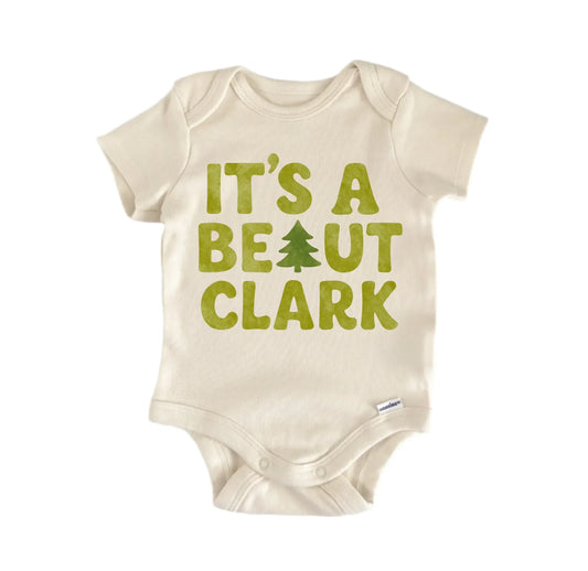 Beaut Clark Christmas Tree Movie Newborn Baby Onesie® Onesie®