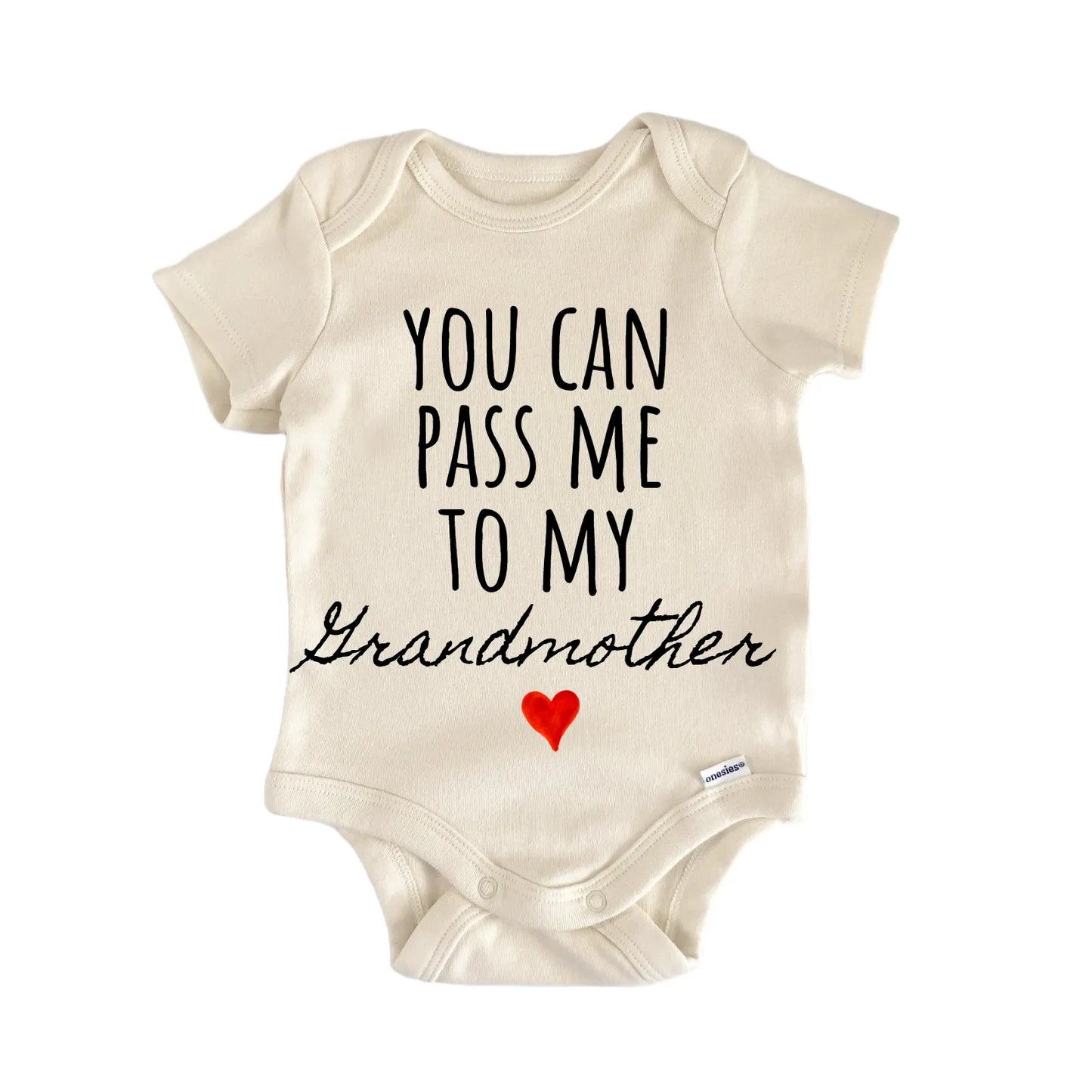 Grandmother Announcement Baby Gift Baby Bodysuit