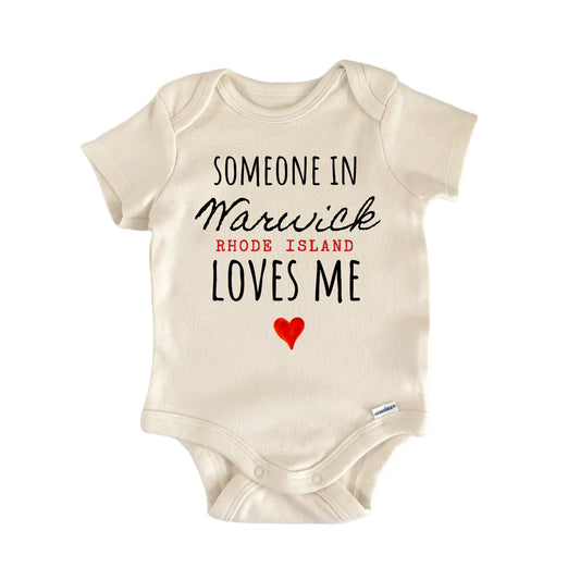 Warwick Rhode Island Baby Gift Baby Bodysuit