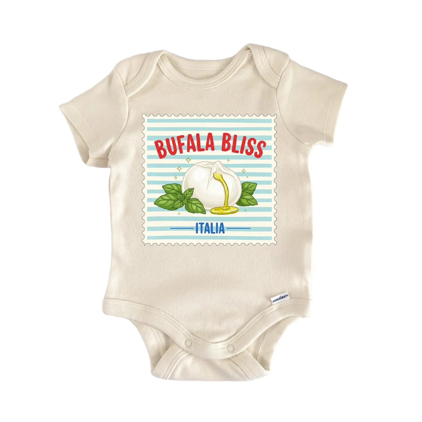 Bufala Bliss Italia Italian Baby Gift Baby Bodysuit