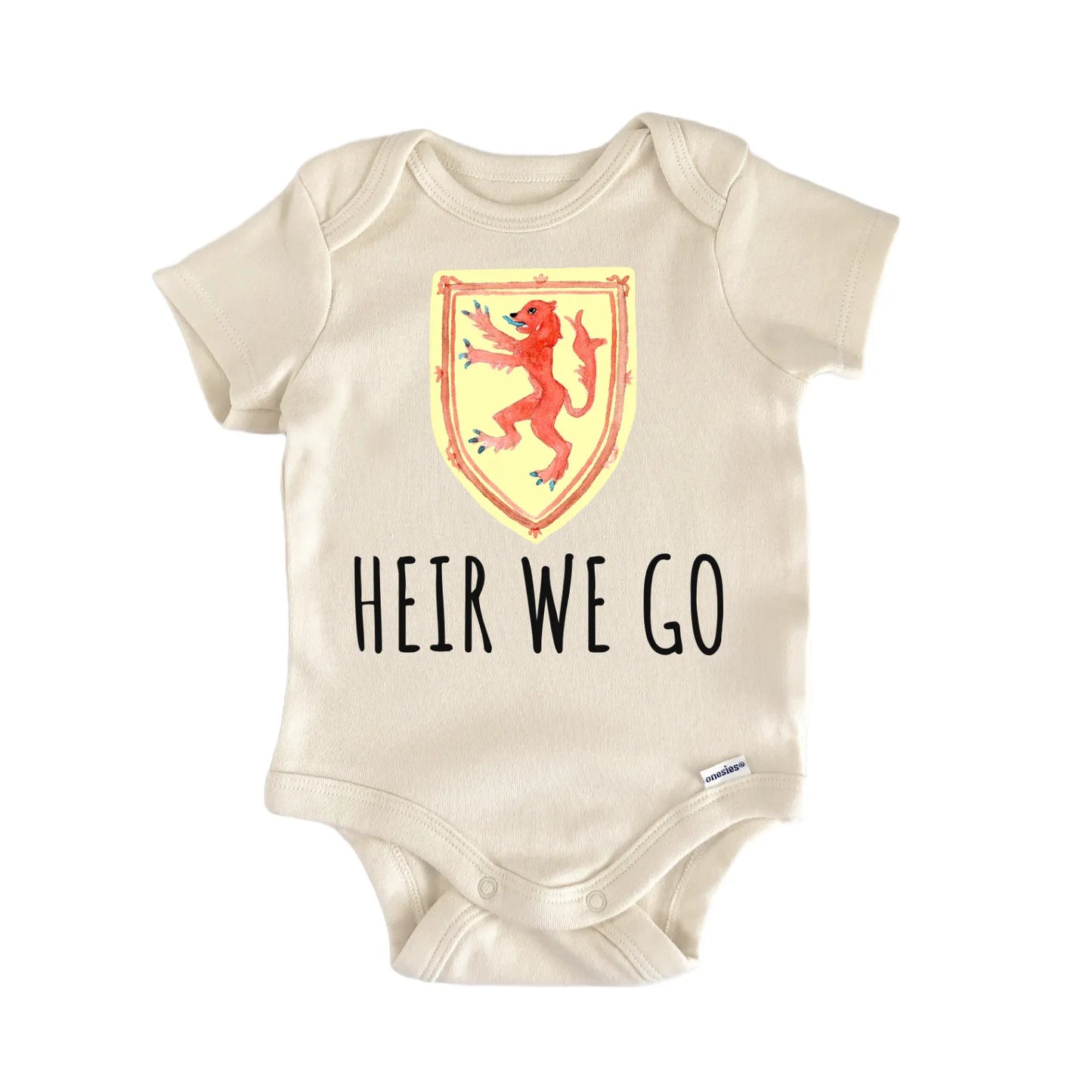 Scottish Royal Arms Baby Gift Baby Bodysuit