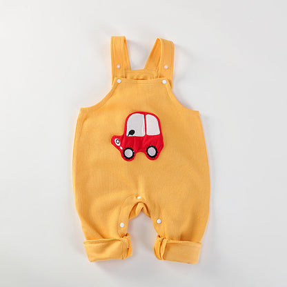Girls' Loose High Stretch Jumpsuit