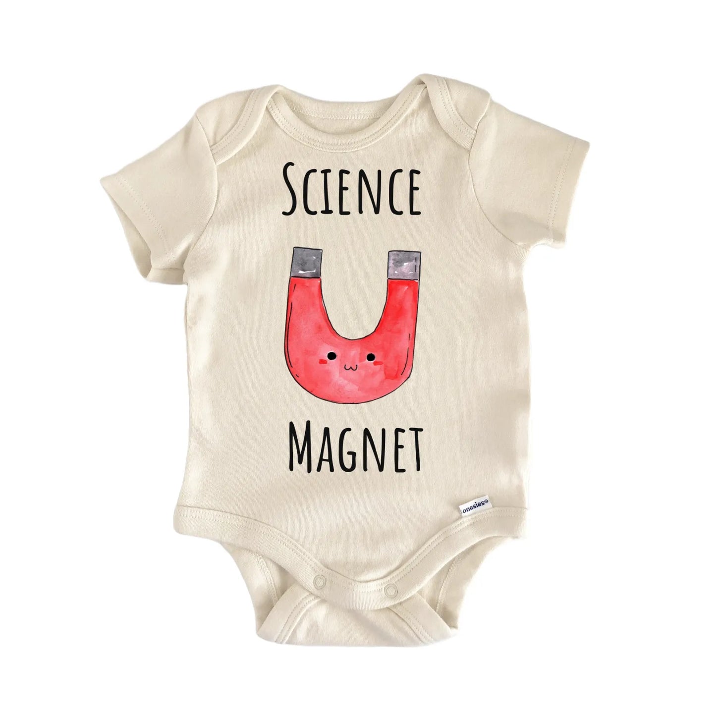 Science Magnet Scientist Baby Gift Baby Bodysuit