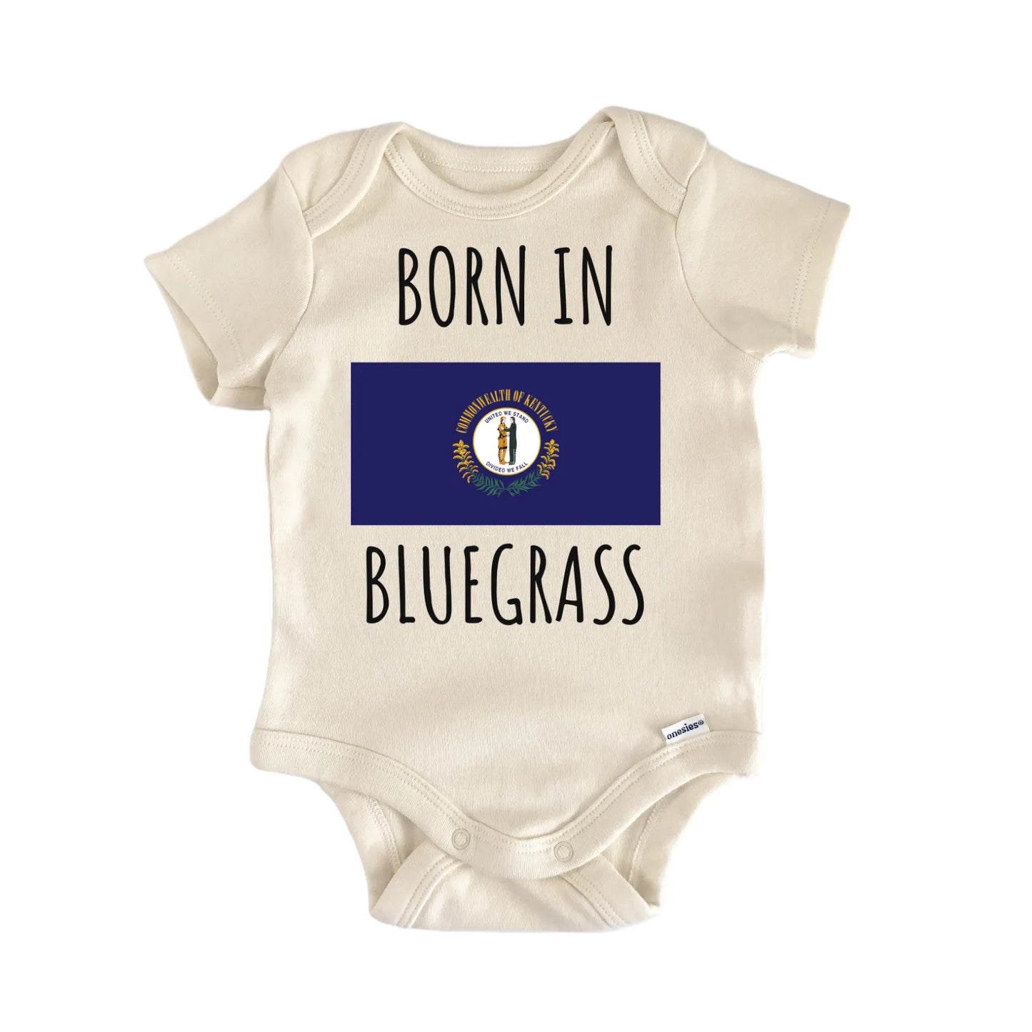 Kentucky Bluegrass State Flag Baby Gift Baby Bodysuit
