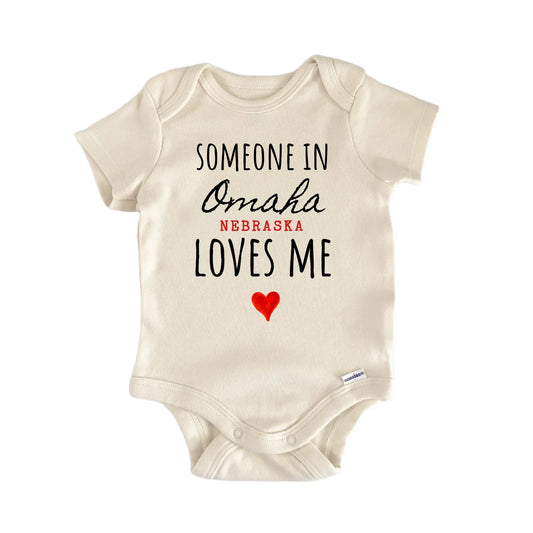 Omaha Nebraska Baby Gift Baby Bodysuit