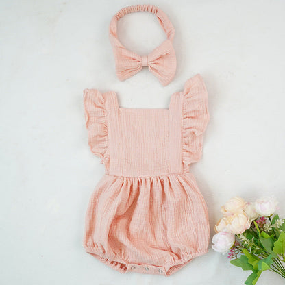 New Baby And Infants Romper Romper Shooting Birthday Dress Children Onesie