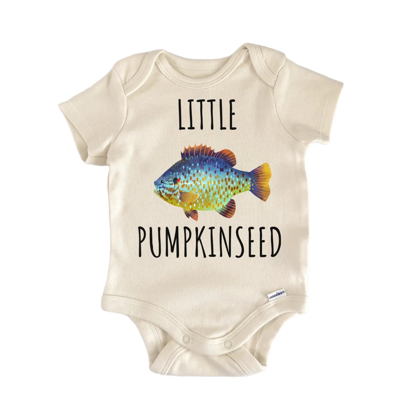 Pumpkinseed Fish Freshwater Fishing Baby Gift Baby Bodysuit